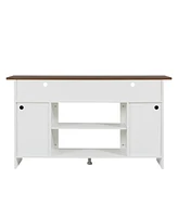 Modern Tv Stand with Fireplace: Media Console, Storage Unit, Entertainment Center