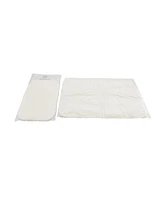 L-Shaped Convertible Sofa Bed with Pull-Out Bed, Storage and Washable Covers