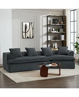 Modular Sofa, Ottoman, Anti-Wrinkle Fabric, Corner Sectional