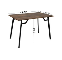 Modern 4 piece dining table set