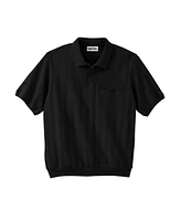 KingSize Big & Tall Banded Bottom Polo Shirt