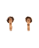Pre-Owned Cartier Small Love Hoop Earrings 18K Rose Gold