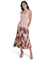 Calvin Klein Women's Scoop Neck Rib Knit Tank Top
