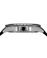 Balmain Men's Swiss Ophrys Black Rubber Strap Watch 43mm