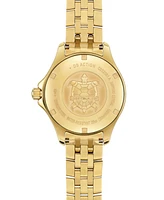 Certina Women's Swiss Ds Action Diamond Accent Gold-Tone Stainless Steel Bracelet Watch 34mm