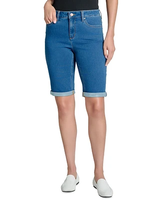 Jones New York Petite Lexington Bermuda Jean Shorts