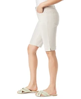 Gloria Vanderbilt Women's Amanda 11" Bermuda Denim Shorts