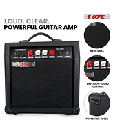 5 Core Guitar Amp 20W Electric Portable Mini Amplifier w Built in 6.5" Speaker Aux Headphone Jack