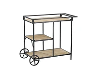 W2078 32.3x15.7x26.8" Shelf With Wheel