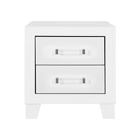 Nightstand with Drawer – Compact Bedside Table for Storage