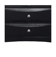 Three Drawer Nightstand – Sleek and Practical Bedroom Storage Piece