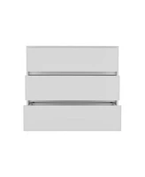 Three Drawer Dresser for Bedroom Organization and Decor