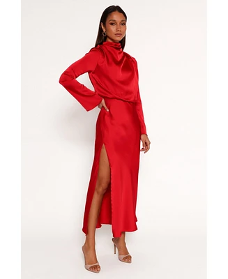 Petal and Pup Women's Kristyn Long Sleeve Midi Dress