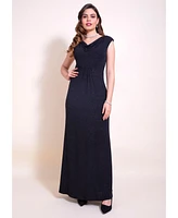 Alie Street London Women's Cruise Cowl Neck Maxi Dress