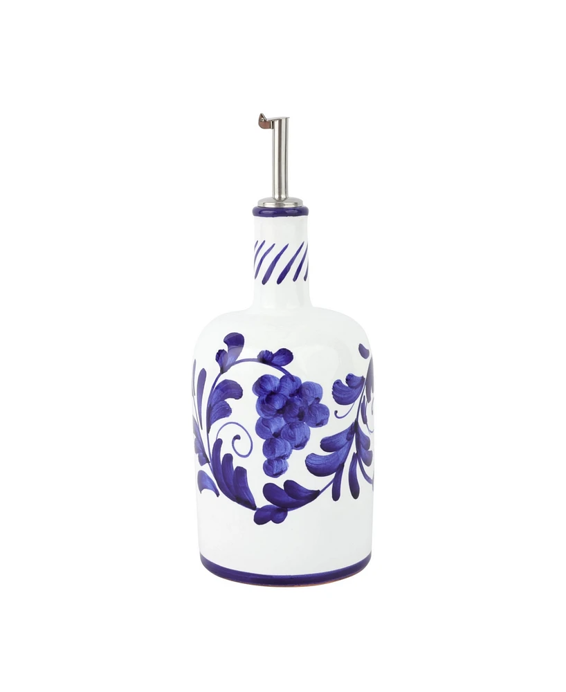 Vietri Arezzo Cobalt Olive Oil Bottle