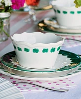 Vietri Lisbon Brushstroke Salad Plate