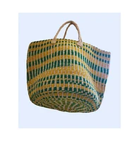 Citrus Large Handmade Sisal Sustainable Basket Tote