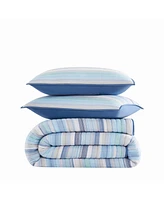 Oceanfront Resort Clearwater Yarn Dye Stripe -Pc. Quilt Set