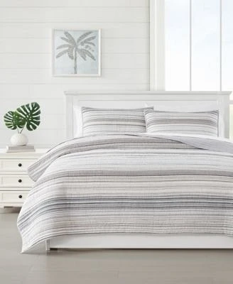 Oceanfront Resort Navarre Yarn Dye Stripe Quilt Sets