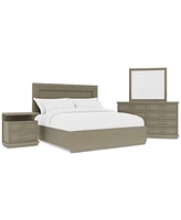 Cascade 3-Pc. Bedroom Set (Queen Bed, Dresser & Nightstand)