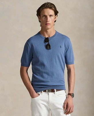 Polo Ralph Lauren Men's Cotton Crewneck Short-Sleeve Sweater