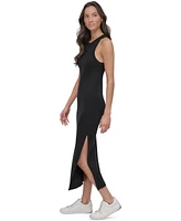 Dkny Jeans Women's Side-Slit Tank Midi Dress
