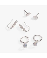 Daisy Earring Set of 3