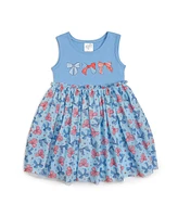 Sweet Wink Toddler Girls Patriotic Bow Tank Tutu Dress