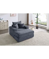 Cozy Sectional Sofa with Storage and Hardwood Durability