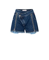 Pcfg Women's Free Heaven Short With Zip Details