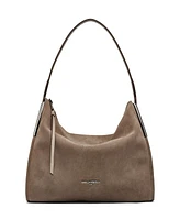 Karl Lagerfeld Paris Valerie Suede Hobo
