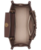 Karl Lagerfeld Paris Savoie Leather Crossbody