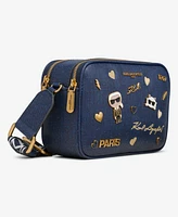 Karl Lagerfeld Paris Maybelle Crossbody with Pins