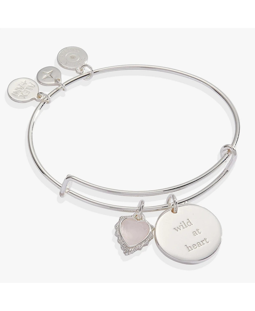 Wild At Heart Duo Charm Bangle Bracelet