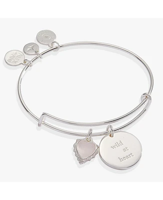 Wild At Heart Duo Charm Bangle Bracelet