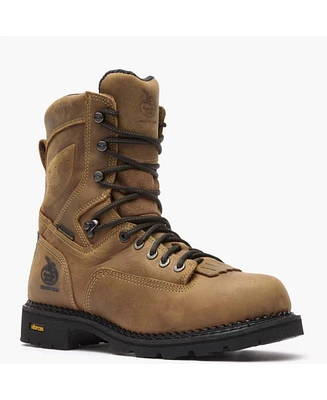 Georgia Boot Men's Comfort Core Waterproof Low Heel Logger Work
