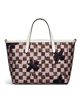 Radley London Southwell Gardens Check Medium Open Top Tote Bag