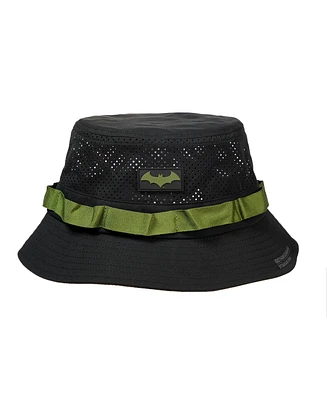 Dc Comics Men's Batman Gotham Guardian Adult Black Mesh Bucket Hat