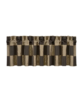 J Queen New York Brando Window Straight Valance, 18" x 88"