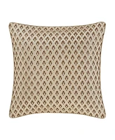 J Queen New York Gold Coast European Sham, 26" x 26"