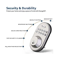 Zachvo Keyless Entry Deadbolt Lock, Electric Door Locks with Keypads