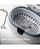 Magnasonic Professional Ultrasonic Jewelry Cleaner Machine for Cleaning Eyeglasses, Watches, Rings, Necklaces, Coins, Razors, Combs, Tools, Parts, Ins