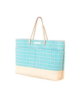 Evelyn & Kate Original Canvas Tote with Leather Base