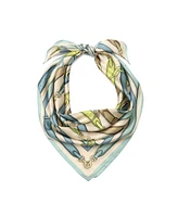 Coach Bag Strap Print Silk Square Scarf