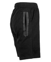 Galaxy by Harvic Men's Tech Fleece Performance With Heat Seal Zipper Pocket Shorts