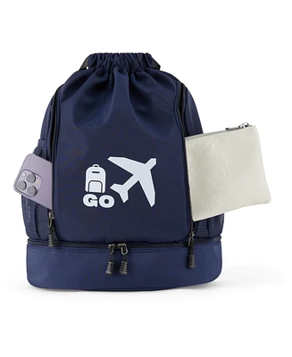 Perfect Personal Travel Go Bag- Navy