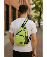 Color Pop Crossbody Travel Bag - Green