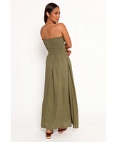 Petal and Pup Women's Linsey Strapless Midi Dress