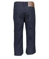 Elie Balleh Big Boys Navy Slim Fit 5 Pocket Twill Pants