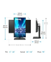 BenQ SW272U 27" 16:9 4K Uhd Adobe Rgb PhotoVue Photographer Ips Led Hdr Monitor
